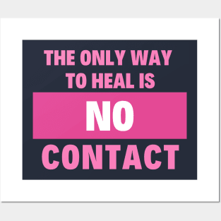 No Contact Healing Posters and Art